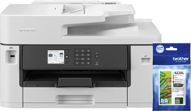 MFC-J5340DWE + 1 set extra XL cartridges van Brother – productfoto
