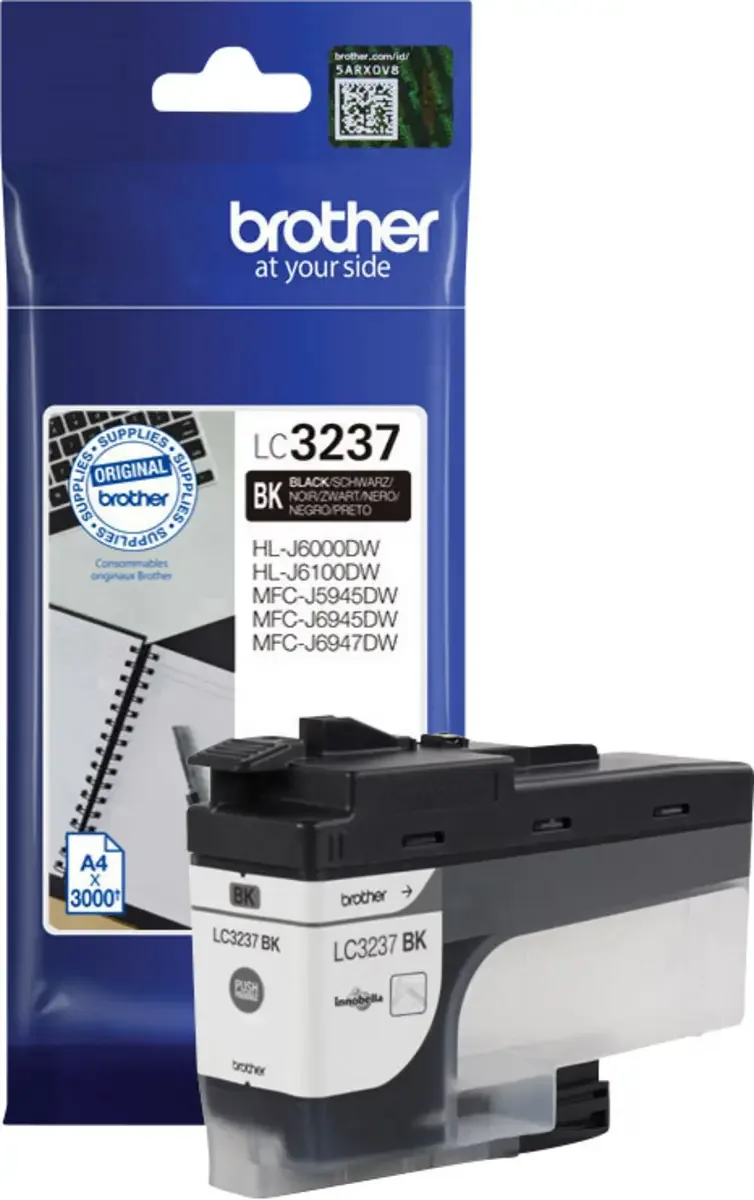 Original Ink Cartridge Brother LC-3237BK by Brother in Black – product photo 2 of 2