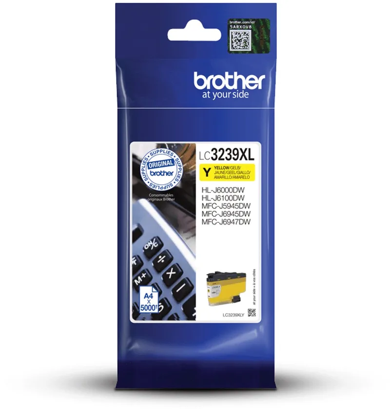 Original Ink Cartridge Brother LC-3239XLY von Brother in Gelb – Produktfoto