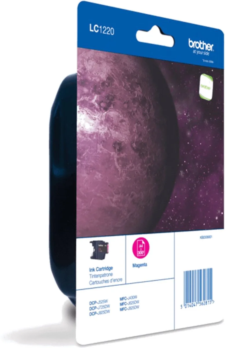 Original Ink Cartridge Brother LC1220MBP fra Brother i Magenta – produktbillede