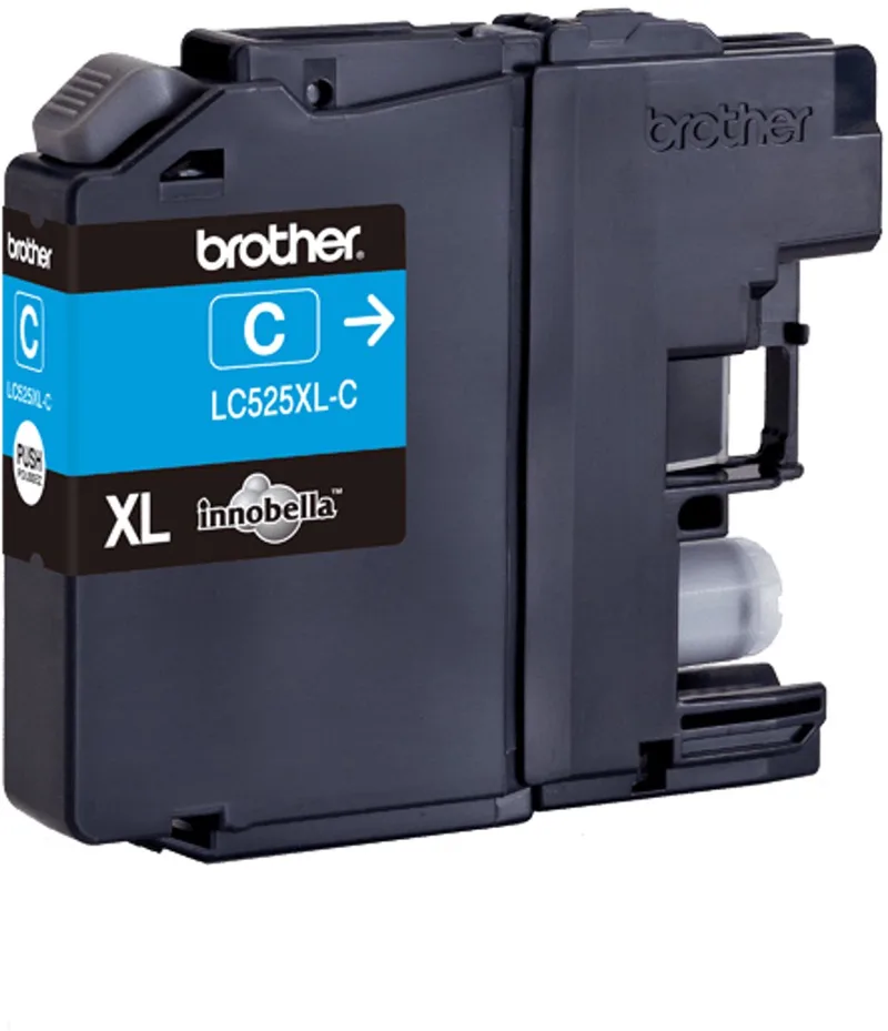 Originele inktcartridge Brother LC-525XLC van Brother in Cyaan – productfoto