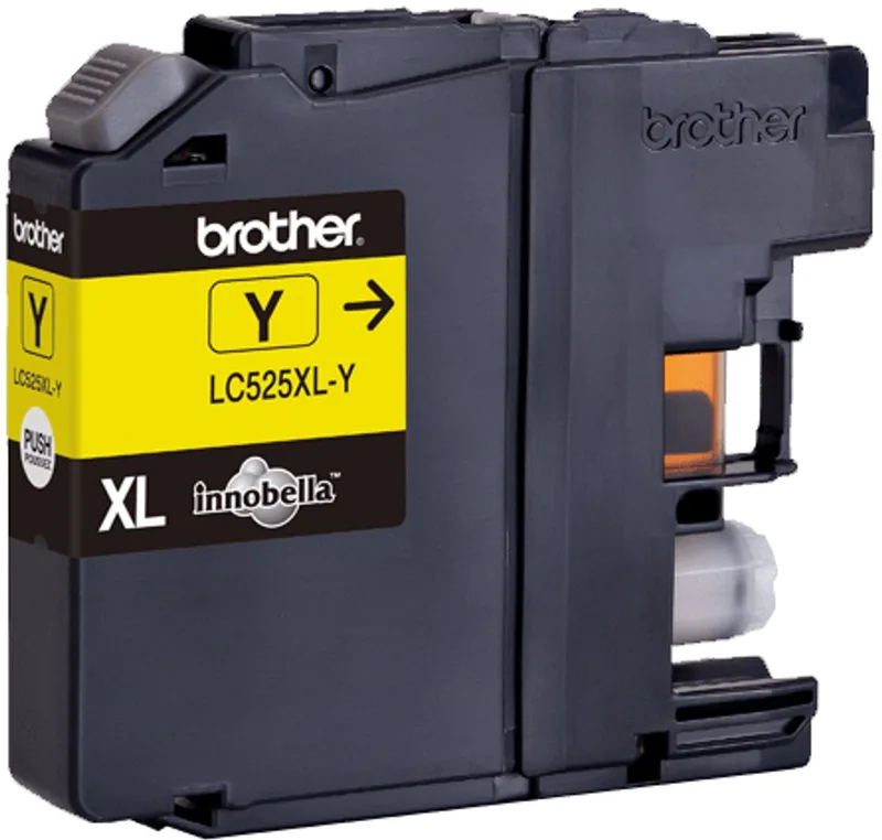 Originele inktcartridge Brother LC525XL-Y van Brother in Geel – productfoto
