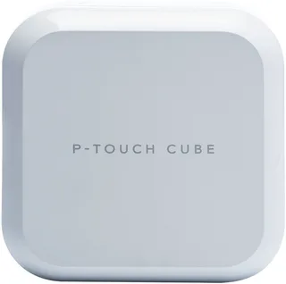 P-touch CUBE Plus P710BT Labelmaker Geschikt voor labels: TZe 3.5 mm, 6 mm, 9 mm, 12 mm, 18 mm, 24 mm de Brother en Blanc – photo produit 1 sur 3