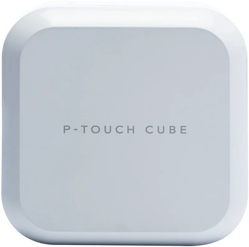 P-touch CUBE Plus P710BT Labelmaker Geschikt voor labels: TZe 3.5 mm, 6 mm, 9 mm, 12 mm, 18 mm, 24 mm de Brother en Blanc – photo produit 1 sur 3