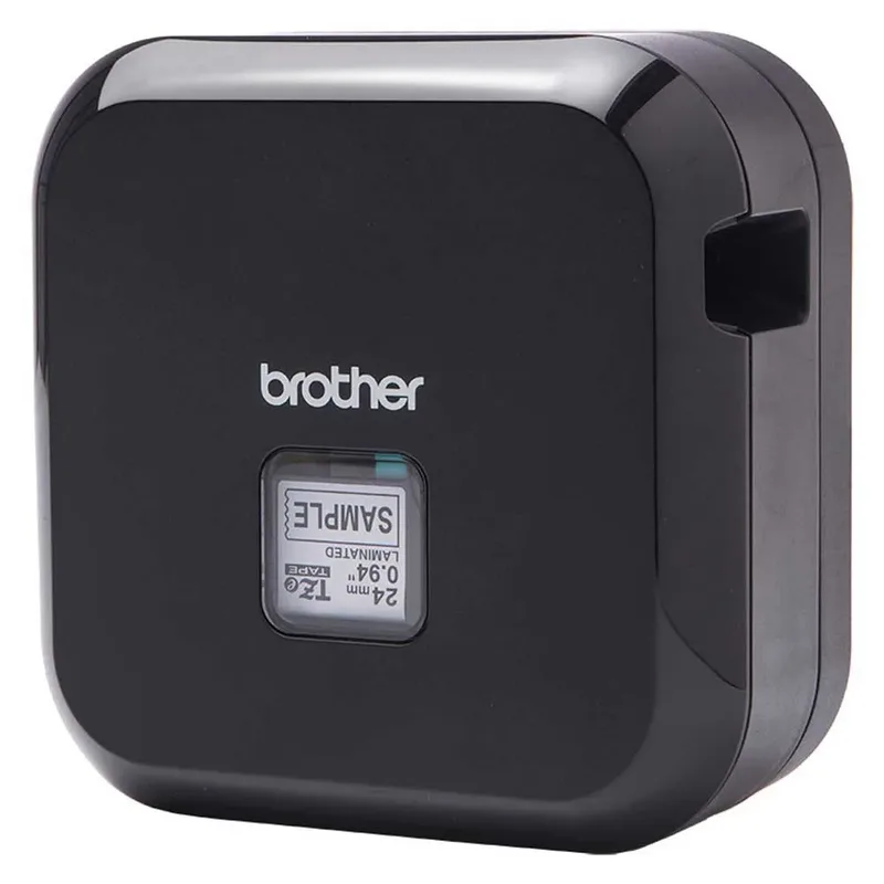P-touch CUBE Plus P710BT Labelmaker Geschikt voor labels: TZe 3.5 mm, 6 mm, 9 mm, 12 mm, 18 mm, 24 mm de Brother en Blanc – photo produit 2 sur 3
