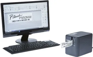 P-touch P950NW Beschriftungsgerät Geeignet für Schriftband: TZe, HSe, HGe, STe, FLe 3.5 mm, 6 mm, 9 mm, 12 mm, 18 mm, 24 mm, 36 mm von Brother – Produktfoto 2 von 2