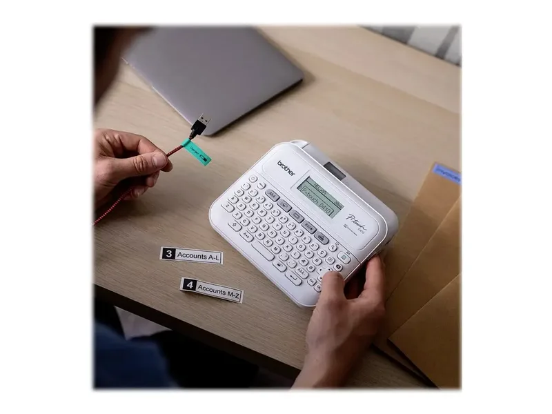 P-Touch PT-D410 Label Printer (QWERTZ) de Brother – photo produit 2 sur 3
