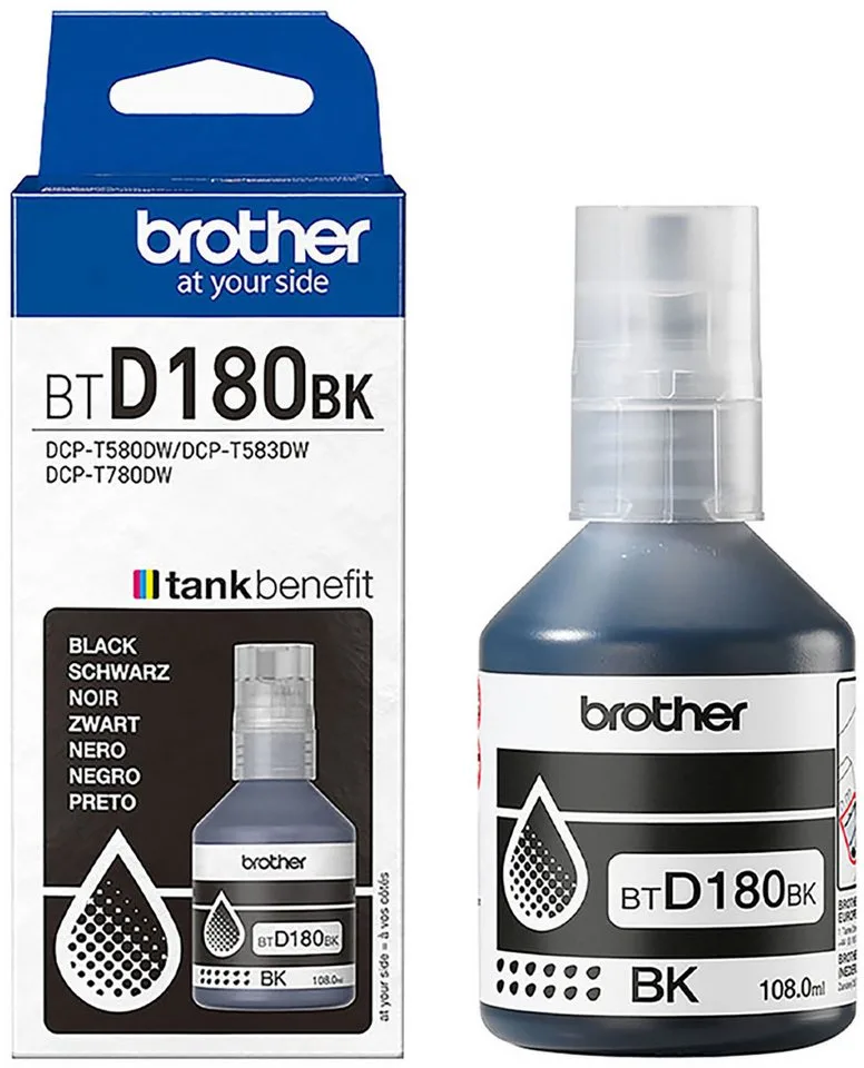 Patrone Brother BTD180BK Tintenflasche Schwarz ca.7500S de Brother – photo produit 3 sur 4