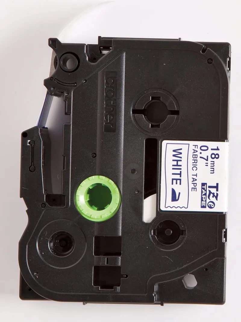 Printer Labels Brother TZEFA4 18 mm by Brother in Blue – product photo