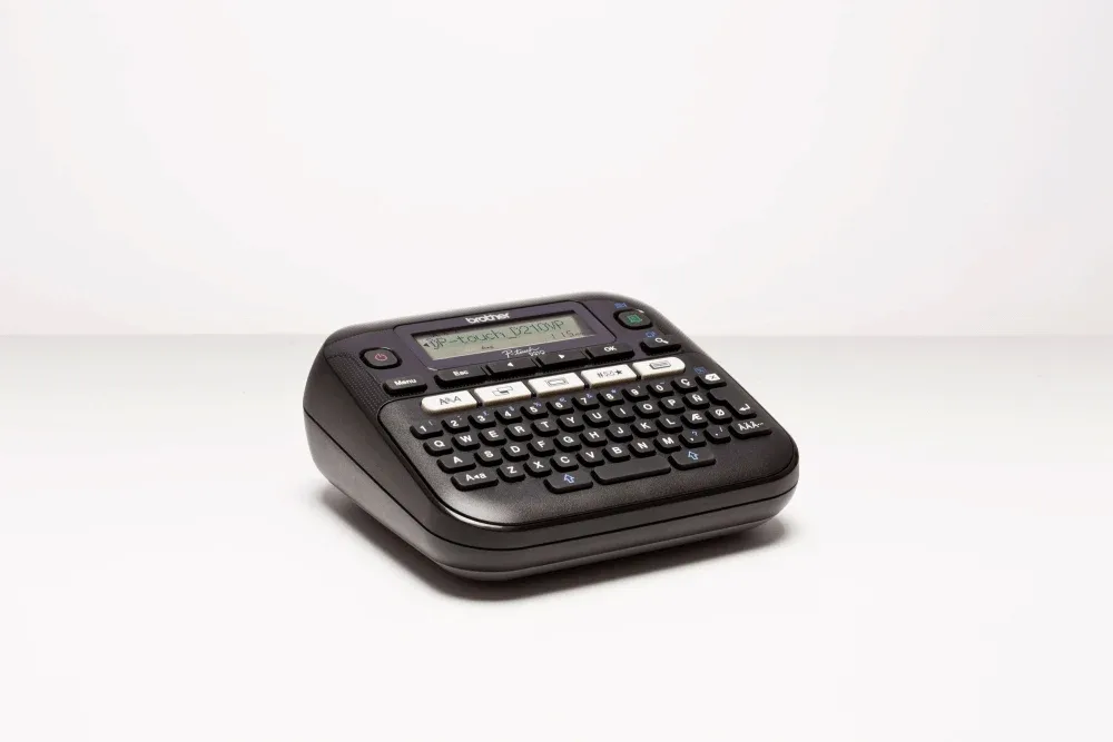 PT-D210VP labelprinter Thermo transfer 180 x 180 DPI 20 mm/sec QWERTY de Brother – photo produit
