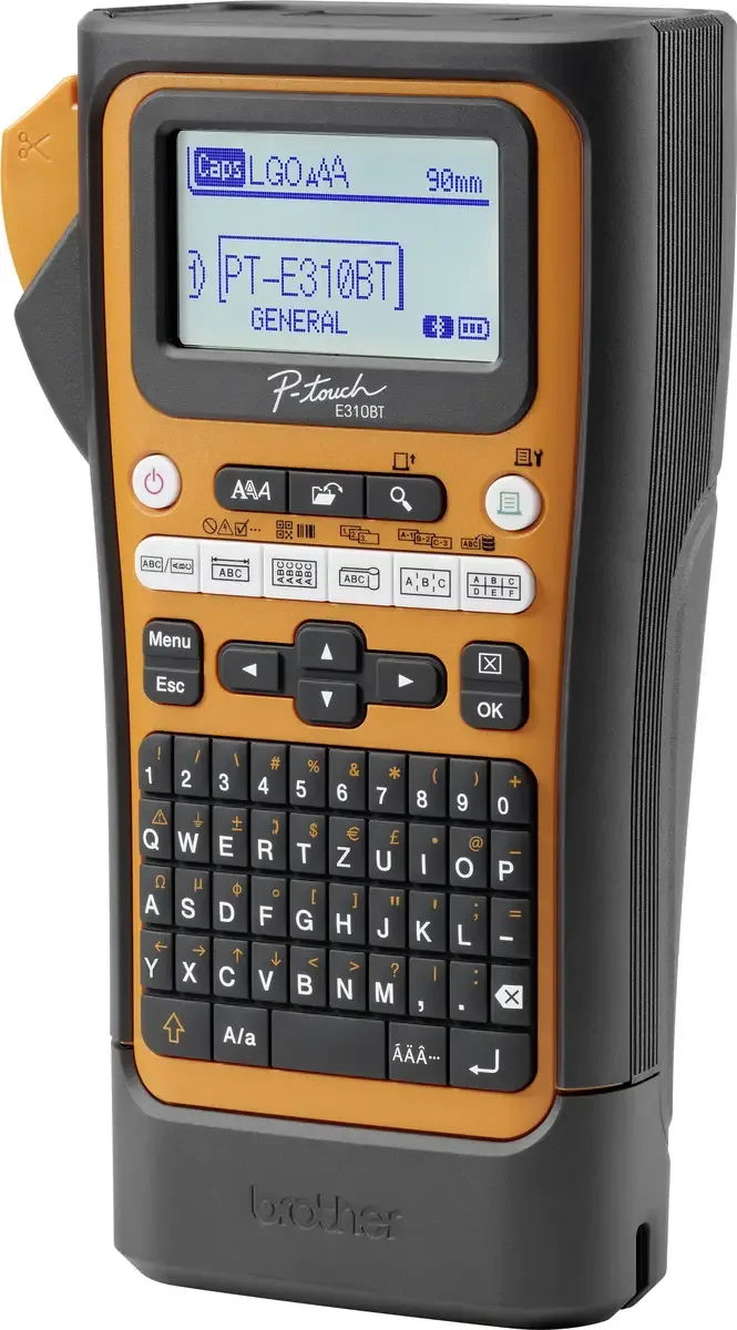 PT-E310BTVP Beschriftungsgerät Geeignet für Schriftband: TZe, HSe 3.5 mm, 6 mm, 9 mm, 12 mm, 18 mm von Brother – Produktfoto