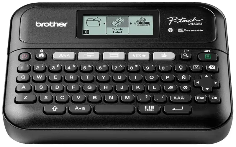 PTD460BTVPRG1 Beschriftungsgerät Geeignet für Schriftband: TZe 3.5 mm, 6 mm, 9 mm, 12 mm, 18 mm von Brother – Produktfoto 1 von 3