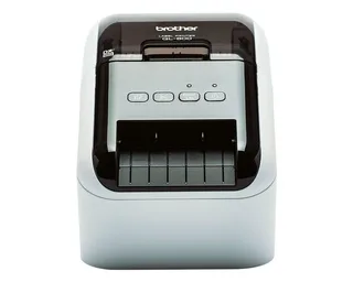 QL-800 Etikettendrucker, (für Etiketten im Thermo-Direktdruck) von Brother in Schwarz – Produktfoto 2 von 3
