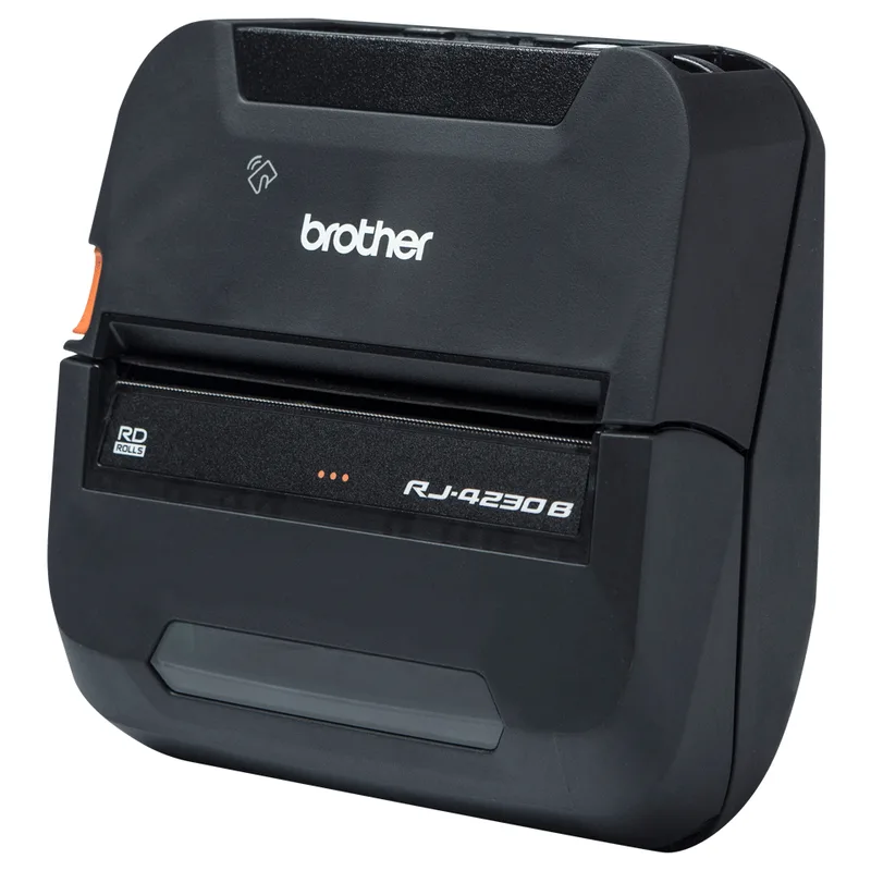 RJ-4230B Etikettendrucker van Brother – productfoto