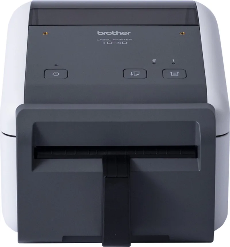 TD-4420DNFC labelprinter Direct thermisch 203 x 203 DPI 203 mm/sec Bedraad Ethernet LAN van Brother in Zwart – productfoto