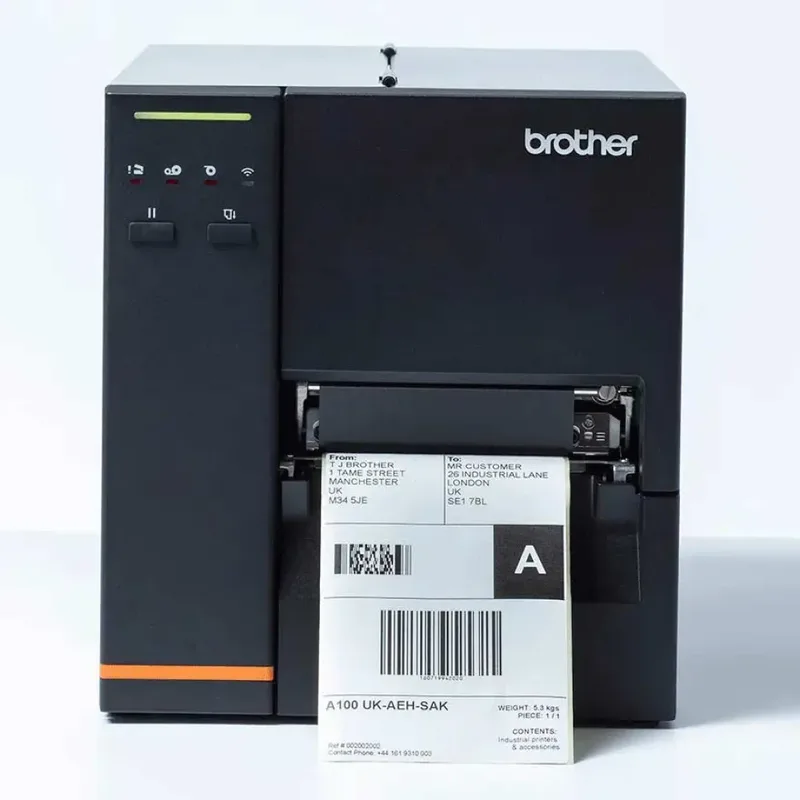 TJ-4120TN labelprinter Direct thermisch/Thermische overdracht 300 x 300 DPI 178 mm/sec Ethernet LAN (TJ-4120TN) by Brother – product photo 3 of 3