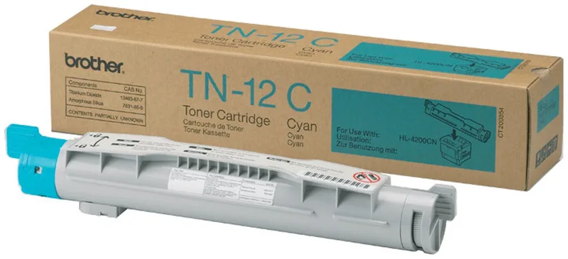 TN-12C Tonercartridge van Brother in Blauw – productfoto