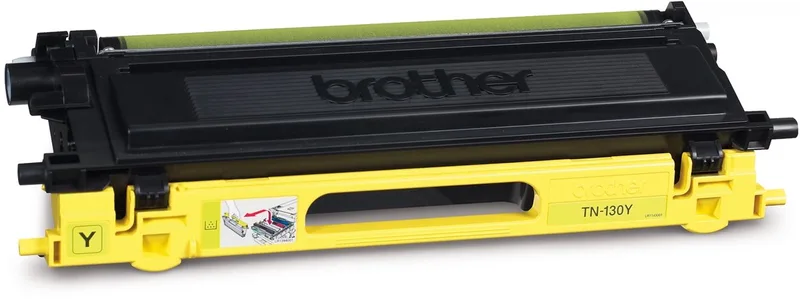 TN-130Y Tonercartridge van Brother in Geel – productfoto