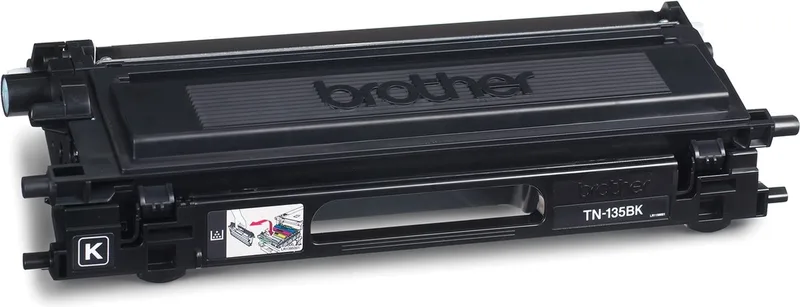 TN-135BK Tonercartridge by Brother in Black – product photo