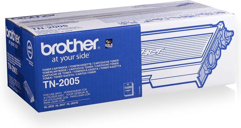 TN-2005 Tonercartridge van Brother in Zwart – productfoto