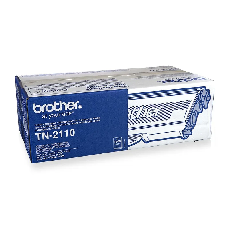 TN-2110 Tonercartridge fra Brother i Sort – produktbillede