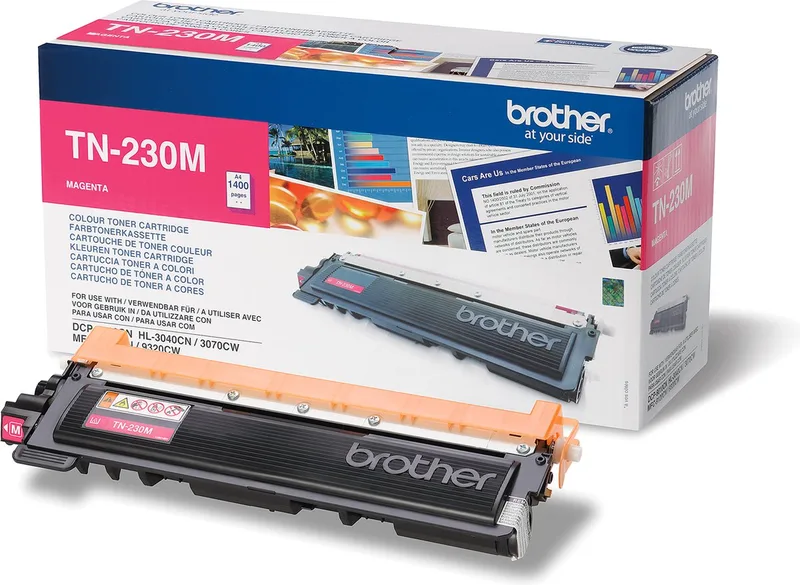 TN-230M Tonercartridge fra Brother i Magenta – produktbillede