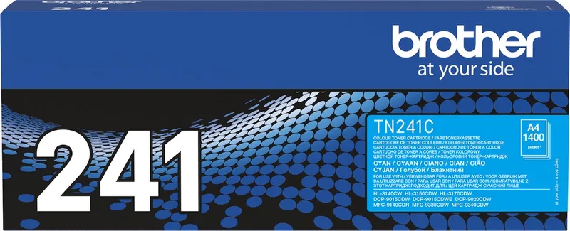 TN-241 Toner de Brother en Cyaan – photo produit 1 sur 2