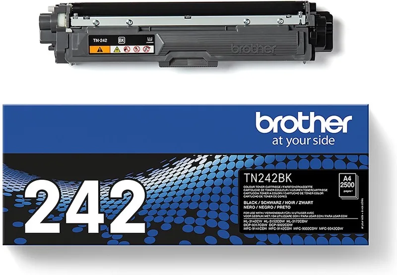 TN-242BK - Tonercartridge van Brother in Zwart – productfoto