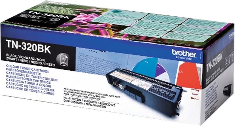 TN-320BK - Tonercartridge by Brother in Black – product photo