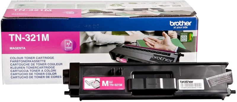 TN-321M tonercartridge by Brother in Black, Magenta – product photo