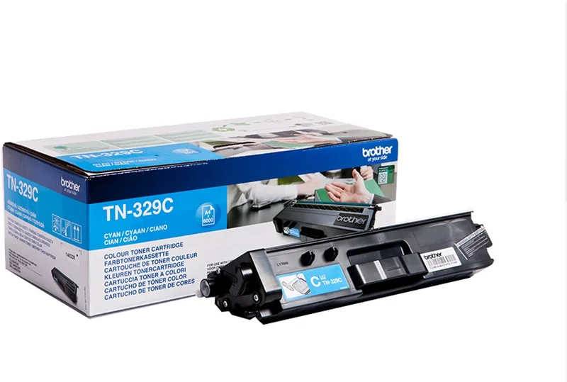 TN-329CP tonercartridge 1 stuk(s) Origineel de Brother en Cyaan – photo produit