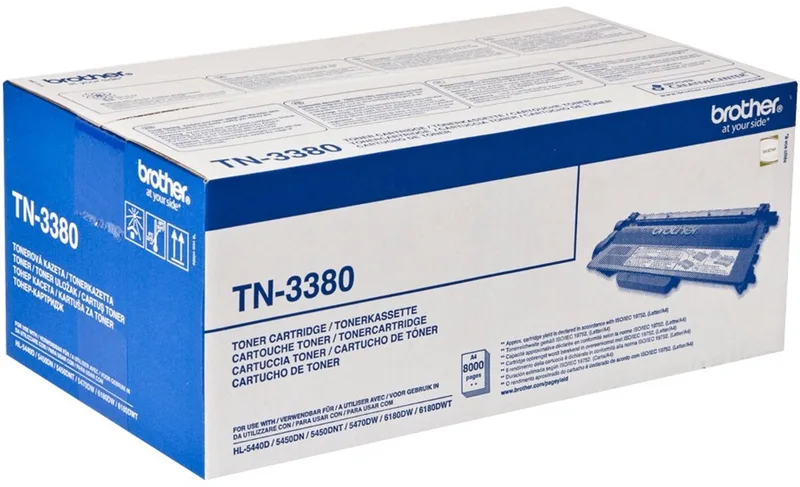 TN-3380 - Tonercartridge / Hoge Capaciteit van Brother in Zwart – productfoto