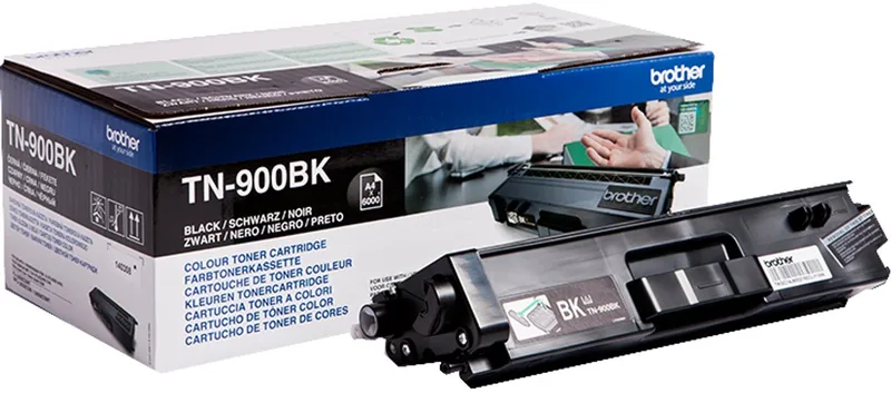 TN-900BKP tonercartridge 1 stuk(s) Origineel van Brother in Zwart – productfoto