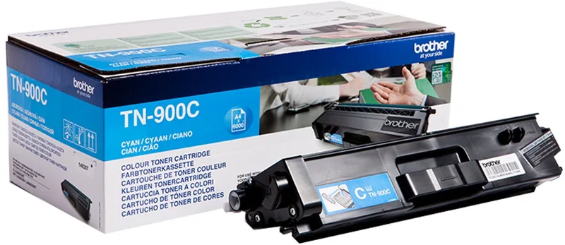 TN-900CP tonercartridge 1 stuk(s) Origineel de Brother en Cyaan – photo produit