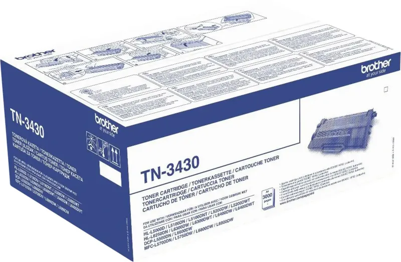 TN3430 - Tonercartridge van Brother in Zwart – productfoto 2 van 2
