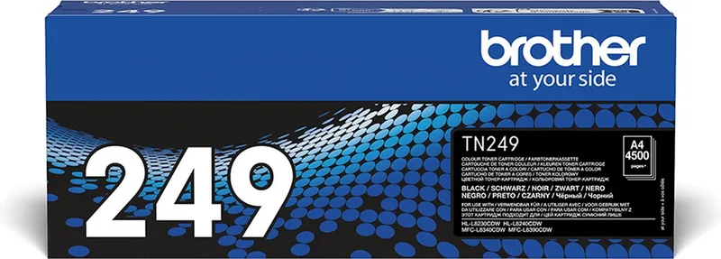 toner, 4.000 pagina's, OEM TN-249BK van Brother in Zwart – productfoto