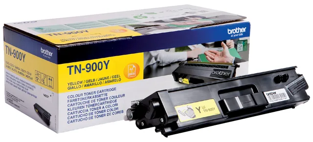 Toner Brother TN-900Y geel fra Brother – produktbillede