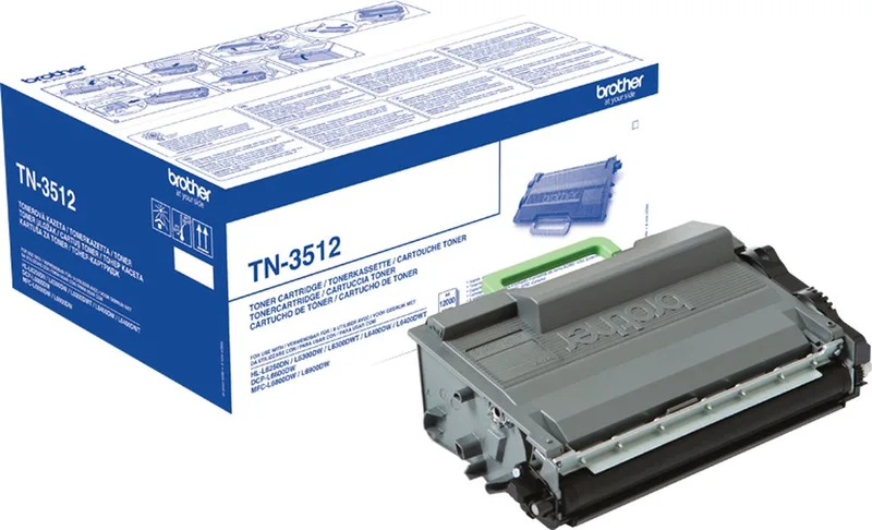 Toner Brother TN3512 Negro van Brother in Zwart – productfoto 1 van 2