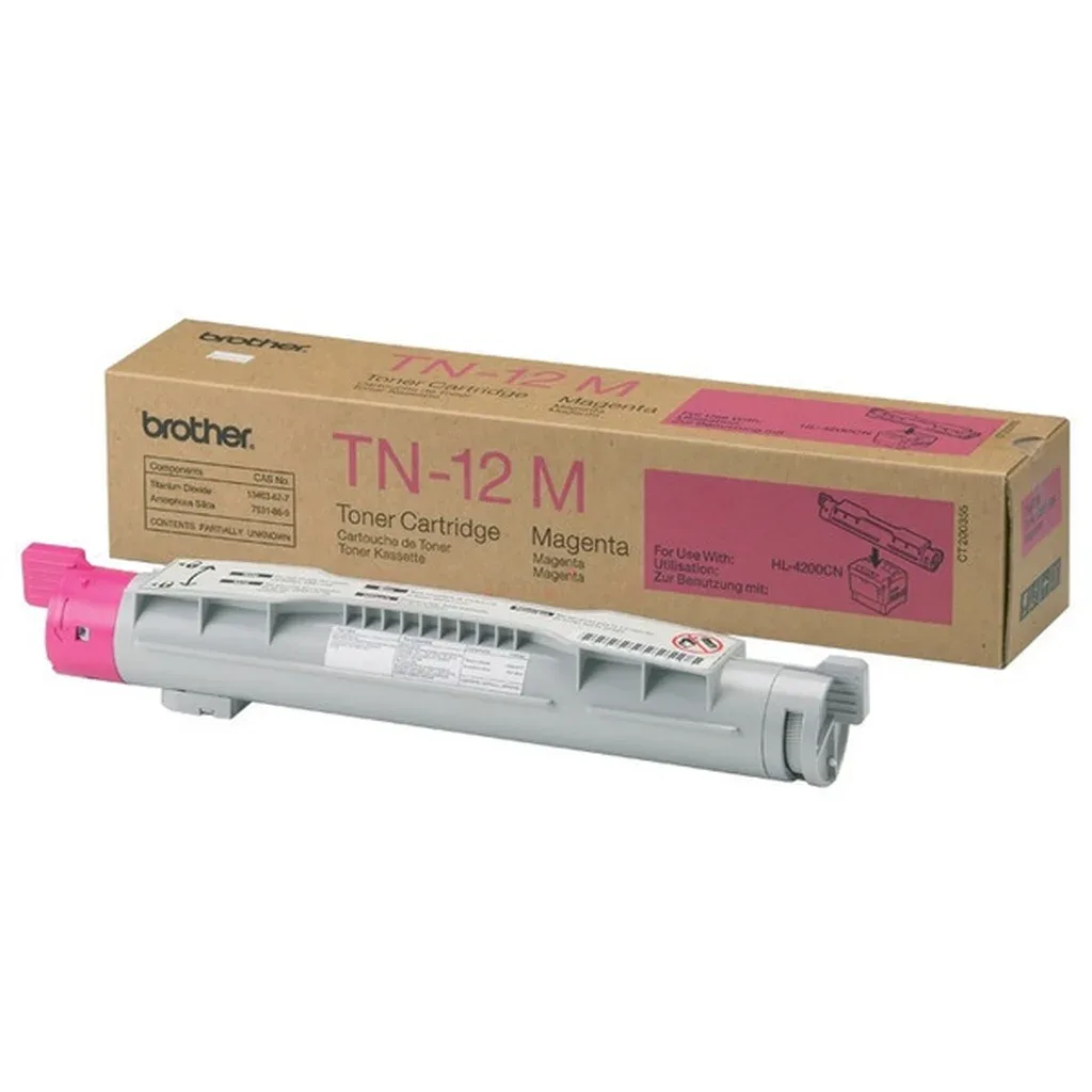 TN-12M Tonerkassett magenta 6.000 sidor från Brother – produktbild