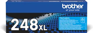 Toner TN-248XLC bis zu 2.300 Seiten ISO/IEC 19798 van Brother in Cyan – productfoto 1 van 2