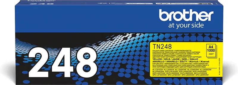 Toner TN-248Y Gelb bis zu 10.00 Seiten ISO/IEC 19798 by Brother in Yellow – product photo