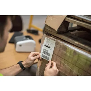 voorgesneden etiketten voor direct thermisch printen, ft 102 x 152 mm, pak van 350 etiketten van Brother – productfoto 4 van 4