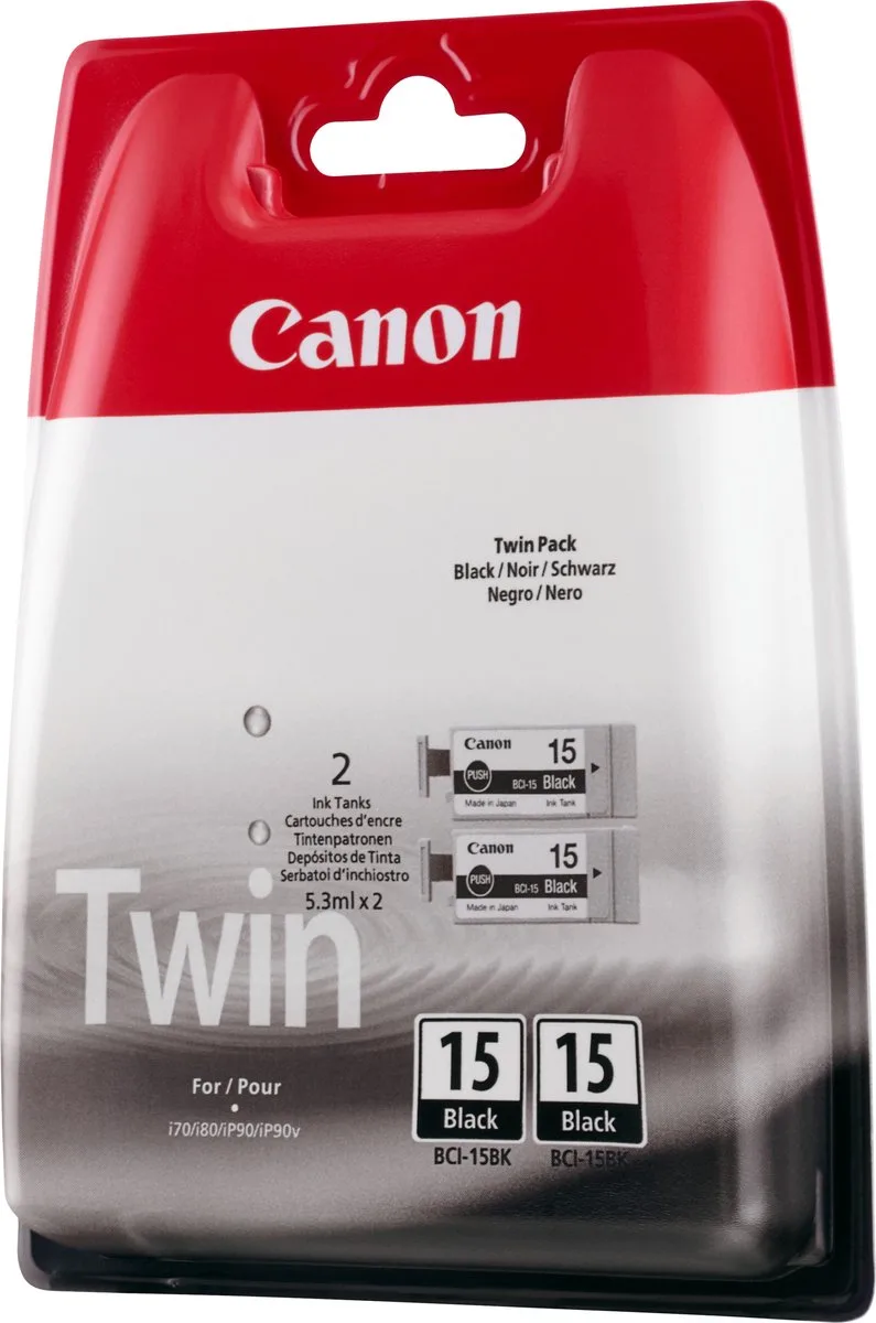 BCI-15 - Inktcartridge by Canon in Black – product photo