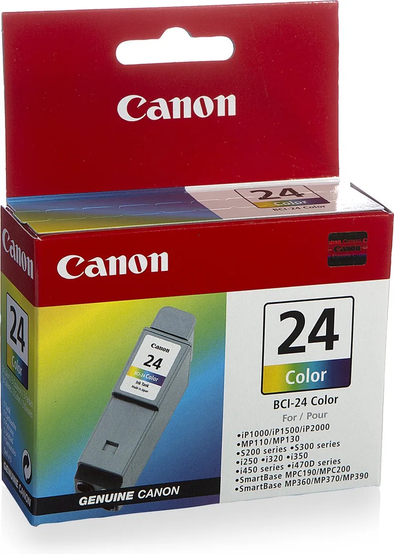 BCI-24 - Inktcartridge / Magenta / Geel by Canon in Cyaan – product photo