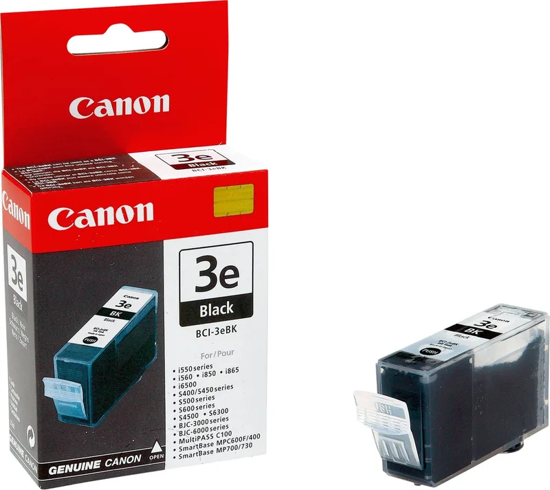 BCI-3EBK - Inktcartridge fra Canon i Sort – produktbillede