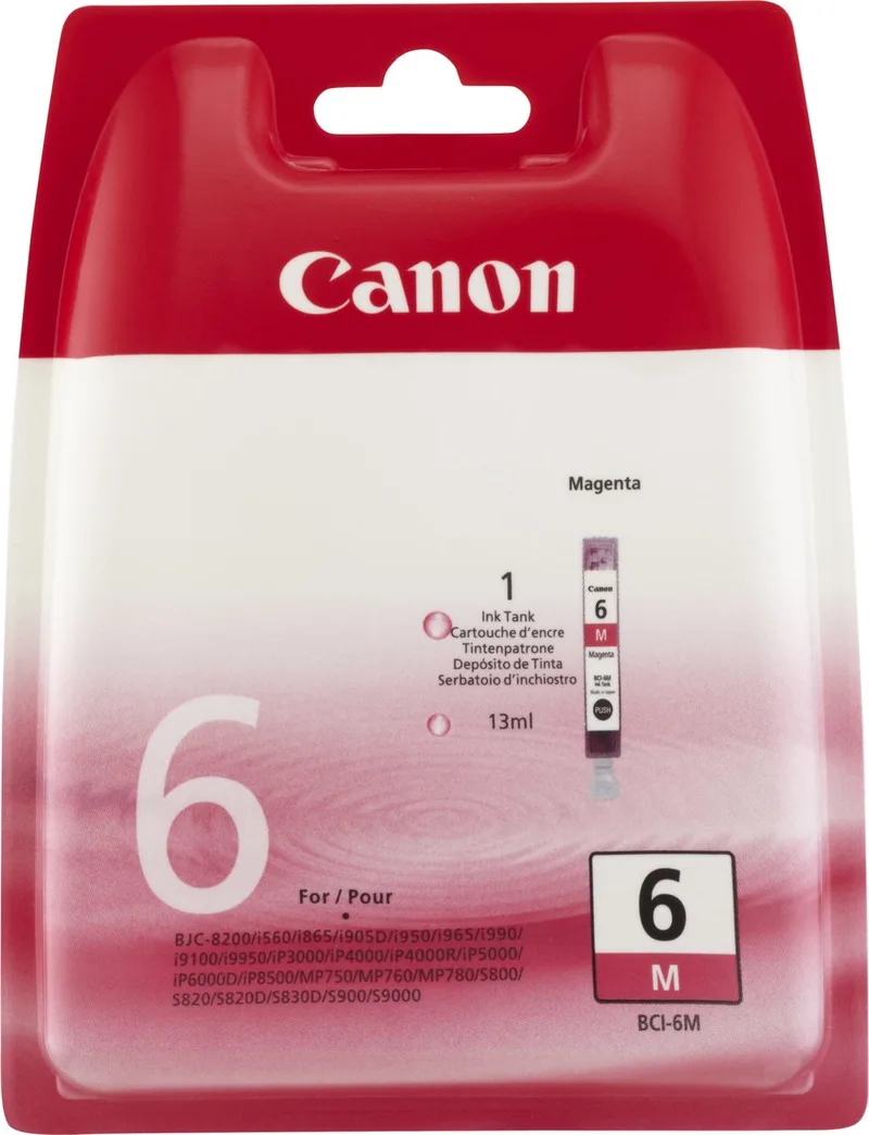 BCI-6m - Inktcartridge von Canon in Magenta – Produktfoto