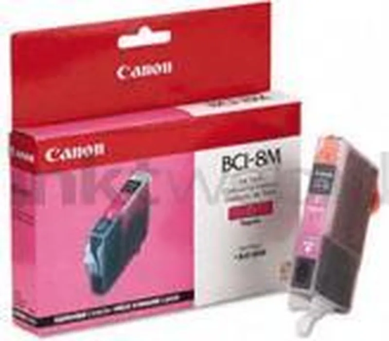 BCI-8M - Inktcartridge från Canon i Magenta – produktbild