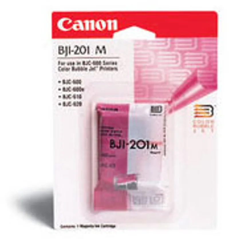 BJI-201M - Inktcartridge / Rood by Canon in Magenta – product photo