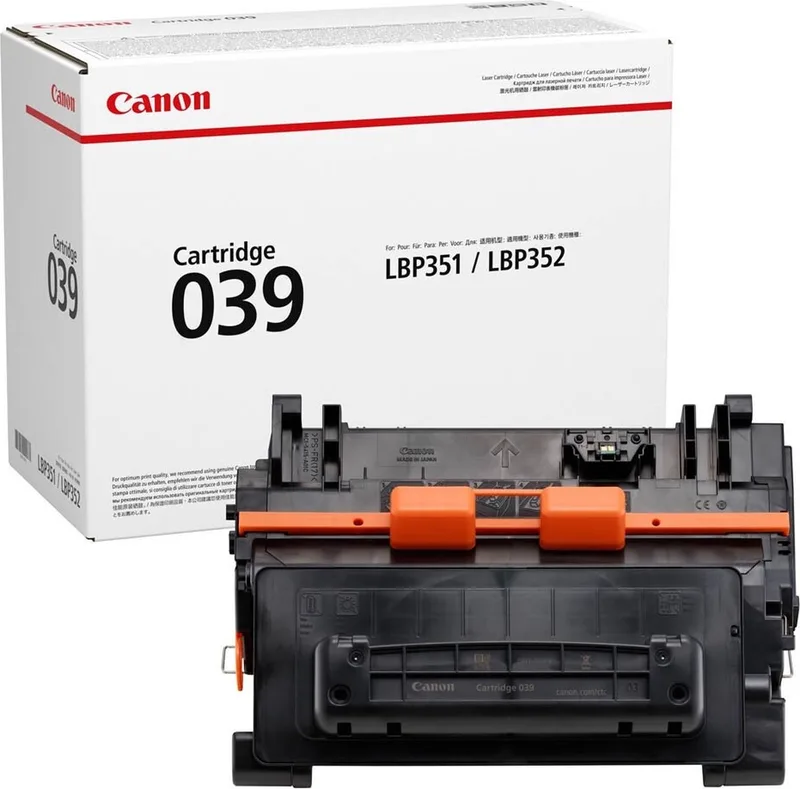 Canon - 039BK - 0287C001 - Toner by Canon in Black – product photo