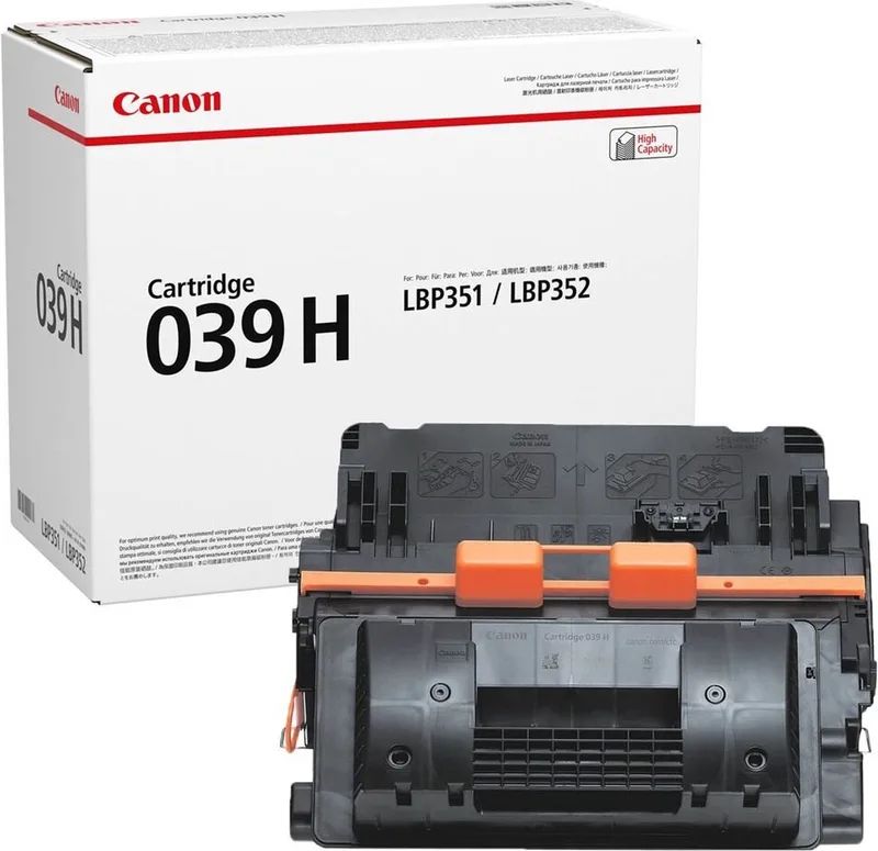 Canon - 039H - 0288C001 - Toner fra Canon i Sort – produktbillede